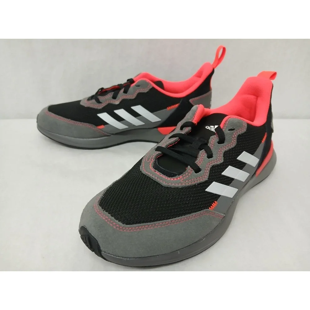 Adidas Kids' Rapida Run Elite‎ J Running Casual Shoes EG6911 Black Gray Sz 5.5